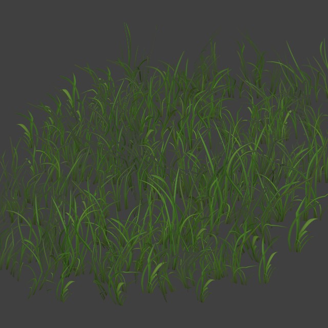 Low Poly Grass Patches (+LoD) preview image 1